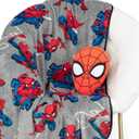 Jay Franco Spiderman Nogginz Set - 40 x 50 Inch Throw Blanket & Pillow - Kids Super Soft 2 Piece Bedding Set