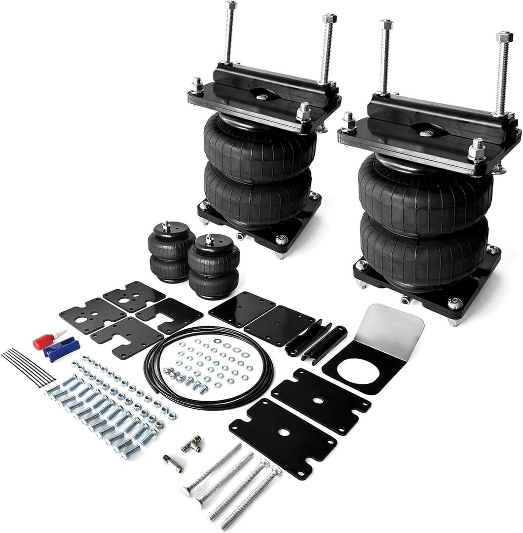 Air Spring Bag Suspension Kit Compatible with 1999-2007 Chevy Silverado/GMC Sierra 1500 2WD/4WD Silverado/Sierra 1500 Classic 2WD/4WD OEM Number Replace TOW-GM9906 Up to 5000 Lbs Air Spring Bag Suspension Kit Compatible with 1999-2007 Chevy Silverado/GMC Sierra 1500 2WD/4WD Silverado/Sierra 1500 Classic 2WD/4WD OEM Number Replace TOW-GM9906 Up to 5000 Lbs