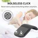 Bluetooth Arc Touch Mouse, Portable Slim Folding Travel Mouse whitout USB Dongle, Foldable Mice for Laptop, Tablet - Black