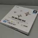 Art3d Peel and Stick Backsplash for Kitchen White Subway (10 Tiles, Thicker Design) (White With Black Grout)