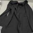 Womens Casual Blazers, Open Front 3/4 Long Sleeve Work Office Suit Jackets Blazer Black