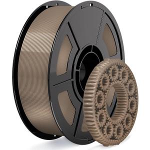 iSANMATE Brown PETG Filament 1.75mm 30-300mm/s 3D Printer Filament 1KG High Precision,Strong Toughness,for Most FDM 3D Printers,AMS,AMSLite,Dryer Box and Holder