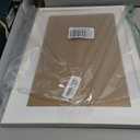 upsimples 11x17 Picture Frame, Display Pictures 9x15 with Mat or 11 x 17 Without, Wall Hanging Poster Frames, White, 1 Pack