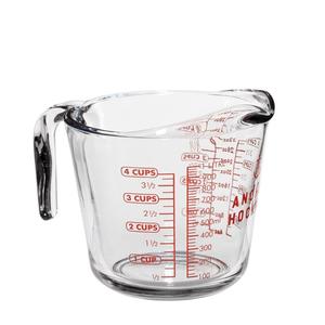Anchor Hocking Measuring Cup Set (4-Cup, dishwasher safe)