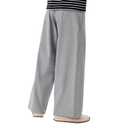 MIANZHI Girls High Waisted Pants Girls Casual Pants Kids Wide Leg Long Trousers with Pockets 5-14 Years Grey (Gray)