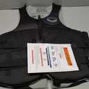 Jetpilot Fleet Neoprene Dual Coast Guard Approved Life Jacket PFD (Black, L/XL)