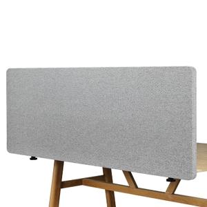 Desk Privacy Panel 24" x 24" Table Privacy Panel Acoustic Partition Noise Visual Isolate Table Divider with Clamp for Student Study Reception Area Office Library (24" x 24")