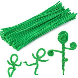 100 Pieces Pipe Cleaners Chenille Stem, Fruit Green Pipe Cleaners Set for DIY Arts Crafts Decorations, Chenille Stems (Fruit Green) 100 Pieces Pipe Cleaners Chenille Stem, Fruit Green Pipe Cleaners Set for DIY Arts Crafts Decorations, Chenille Stems (Fruit Green)