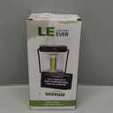 LED Camping Lantern, 500LM, 3 Light Modes, Power Bank, IPX4 Waterproof, Perfect Lantern Flashlight for Hurricane Emergency, Hiking, Home and More