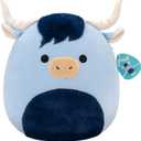 Squishmallows Original 14in Toro The Blue Highland Cow  Official Jazwares Plush (Large)