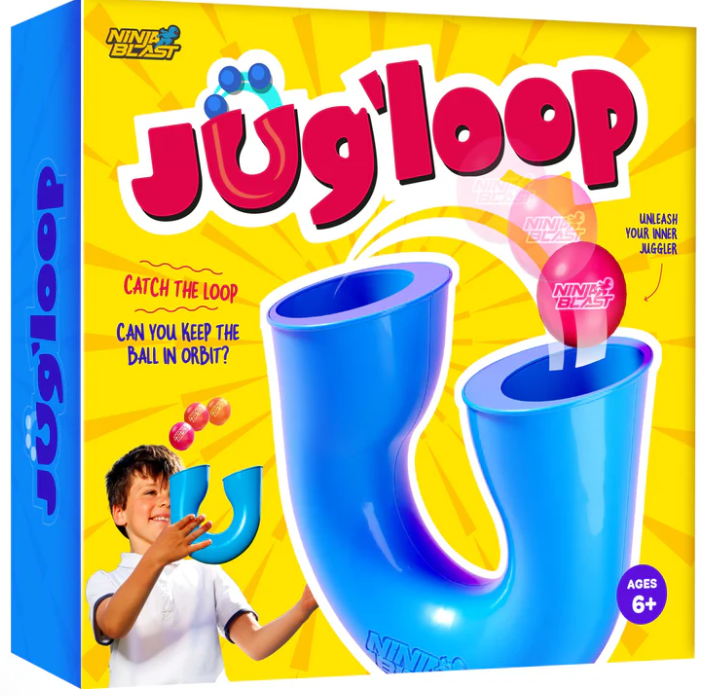 Jug'loop - Juggling Balls Skill Game - Outdoor Games for Kids, Teens, & Adults - Boys Toys