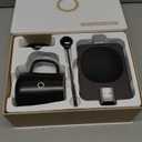 Coffee Mug Warmer & iKago Mug Set, Accurate Temperature Control Smart Heated Mug for Desk, Electric Coffee Warmer with Auto Shut Off & Real-Time Temp Display, Gifts for Men Women, 15oz Ceramic Mug (Dark Grey)