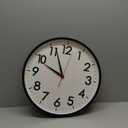 AKCISOT 18 Inch Wall Clock Large Silent Non-Ticking Wall Clocks Battery Operated - Analog Classic Clock Decorative for Living Room, Office, Home, School(Black)