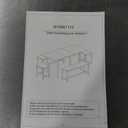 Feonase 5-Piece Dining Table Set for 4-8 People, 63" Large Extendable Kitchen Table Set with 2 Benches and 2 Square Stools, Dining Room Table with MDF Wood Board, Easy Assembly, Black