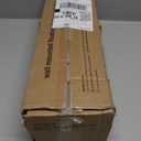 BAYKA Wall Mounted Floating Shelves, Wood Floating Wall Shelf for Books & Decor, Small Space-Saving Display & OrganizerBlackSet of 4 (Black Board & Black Brackets)