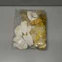 Gold Party Decorations - Happy Birthday Banner, 16th 18th 21th 30th 40th 50th 60th 70th White Supplies Balloons