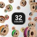 Polymaker PLA Pro 3D Printing Filament Metallic Bronze 1.75mm 1KG, High-Impact Tough PLA, Fast Printing up to 300mm/s, New Formula, Easy to Print on Most FDM Printers, No Enclosure Required