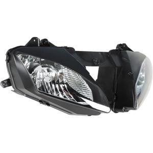 Motorcycle Front Headlight Housing Replacement for YZF R6 2006 2007 Black