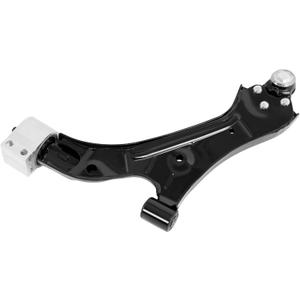 Front Right Lower Control Arm Compatible with 2010-2017 Chevy Equinox GMC Terrain Replacement for 20945780 Steel Electrophoresis PowderCoated Black Passenger Side