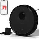 TECBOT S3 PRO Robotic Vacuum Cleaner and mop, LiDAR Navigation, 150mins Runtime&4,000Pa Suction, Automatic Charging Robot Vacuum Cleaner, WiFi,App,Alexa, Ideal for Hard Floor, Pet Hair,Black