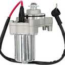 Road Passion 3 Bolt Starter Motor with Line Replacement for 50cc 70 cc 90cc 100cc 110cc 125cc 4 Stroke Quad Wheelers ATVs Taotao SSR Roketa Go Karts Pit Bike Jonway SunL Dune Buggy Sandrail