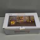 Homemory 6" 8" 10" x 4" Waterproof Outdoor Flameless Candles, Battery Operated Flickering LED Pillar Candles with Remote and Timers for Indoor, Plastic, Ivory White