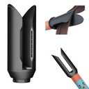 Hair Smooth Attachment for Dyson Airwrap, Gentle Airflow Finishing Attachment Compatible with Dyson Airwrap HS01/05/08, Hair Straightener Replacement Part for Sleek Polished Straight Finish