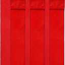 6 Pcs Football Towel Thin Sports Towel with Buttons Football Accessories Drip Streamer for Sports(Red)