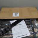 15 Panels No Dig Decorative Garden Fence, 24in(H) X 30ft(L) Tall Dog Fence Outdoor for Yard, Rustproof Metal Wire Garden Fencing Animal Barrier with Ground Stakes, Temporary Fencing for Patio Outdoor