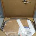 Lockable Bulletin Board Notice Pin Cork Boards Tamper Proof Message Board for Photos Memos,26x20inch (4xA4)