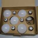 LED Light Bulbs 100 Watt Equivalent 1600 Lumens, A19 14W Super Bright Daylight White 5000K LED Bulbs, Standard E26 Medium Screw Light Bulbs Non-Dimmable, 25000+Hrs Lifespan, No-Flicker, Pack of 12
