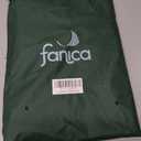 Fanica Stretchy Denim Bermuda Shorts for Women (Blue, M)