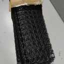 Plastic Garden Fence Animal Barrier,3.28 x 66 FT Heavy Duty Hard Plastic Mesh Fencing,Reusable Safety Temporary Fence Roll with Zip Ties,Snow Fence for Pool Deer Rabbit Chicken Dog Poultry-Black