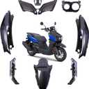 Mokuo Carbon Color Fairing Kit Compatible with Yamaha Zuma 2022 2023 2024 125cc Tank Motorcyle accessories in ABS Marerial