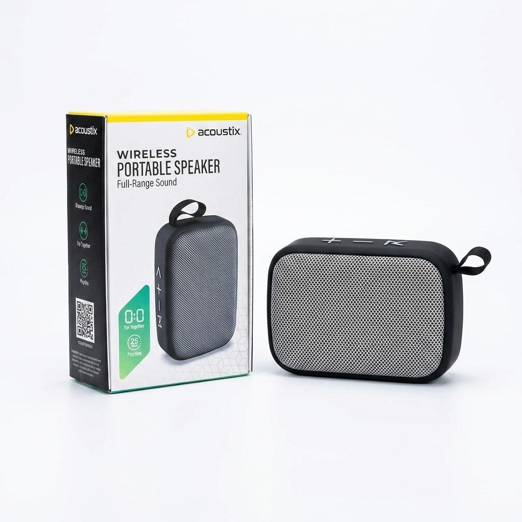 ACX-WIRELESS MINI SPEAKER - BLACK