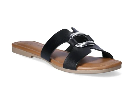 SMNY Women's Hardware Slide Sandal, Size 9