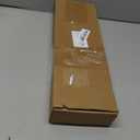 Zeerobee Curtain Rods for Windows 48 to 84, Black Curtain Rod, Adjustable 1 Inch Heavy Duty Outdoor/Indoor Modern Drapery Pole, 32"-86"