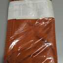 maxmill Rectangle Weaved Design Tablecloth Waterproof Spillproof Wrinkle Free Fall Table Cloth, Kitchen Dining Room Thanksgiving Decoration, Fabric Table Cover Halloween Party, 52 x 70 Inch, Rust