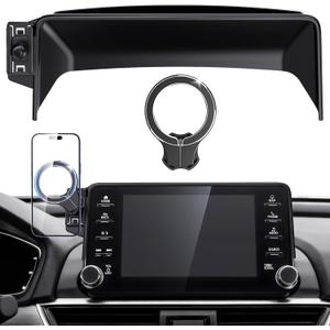 Magnetic Phone Holder for Honda Accord 2018 2019 2020 2021 2022 (10th Gen): for Magsafe Car Screen Mount Accessories Compatible with Touchscreen, All Phone iPhone, 360 Rotation Dashboard Stand