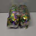 2 x 50 Feet Mardi Gras Tinsel Garland Gold Green Purple Garland Mardi Gras Christmas Tree Tinsel Garland Metallic Twisted Hanging Garland for Mardi Gras Oktoberfest Birthday Party Decoration