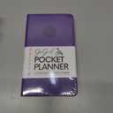 GoGirl Planner and Organizer for Women Pocket Weekly Planner, Goals Journal & Agenda for Time Management & Productivity (Purple)