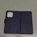 Compatible with iPhone 15 Pro Wallet Case with Card Holder,Women Men RFID Blocking PU Leather Folio Flip TPU Protective Cover Credit Card Slots,Phone Case for Apple 15 Pro 6.1",Dark Blue