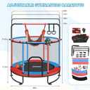 Mini Toddler Trampoline Ages 2-10, Small Indoor Kids Trampoline