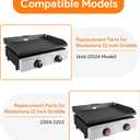 Upgrade Griddle Lid & Griddle Cover for Blackstone 22 Inch 1666 (2024 Model) 2203 2304, Griddle Hard Cover for 22 Inch Tabletop Grill, Griddle Hood for Blackstone Griddle Lid