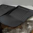 AIPOIL Floor Mats & Cargo Liner Set for 2015-2026 Ford Mustang (Without Subwoofer in The Trunk & Not for Ford Mustang Mach-E) All Weather Protection Full Set Accessories - Black