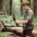 Controller Case for MINELAB Manticore Remote Bumper Anti-Collision Shockproof Durable Protective Case with Precise Cutouts for Power Button Metal Detector Accessories (Black + Red)