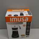 IMUSA 6 or 3 Cup Electric Espresso Maker Black Coffee Machine for Cuban Coffee, Moka and Espresso Drinks