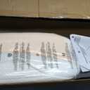 Amazon Basics Smart Box Spring Bed Base, 9-Inch Height Mattress Foundation, Tool-Free Easy Assembly, Full, Strong Support for All Mattress Types, 74"L x 53"W x 9"H, White