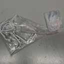 Frienda 4 Pcs Curtain Rod Support Brackets White Adjustable Curtain Rod Hangers for 1 Inch Diameter General Hardware Holders Wall Bracket Hanger Hooks with Screws