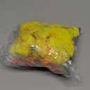 60 pcs Marigold Flowers Heads Bulk Orange and Yellow Artificial Marigolds with Stems Fake Flower Heads DIY Marigold Garland for Day of The Dead Halloween Diwali Party Decorations Home Decor